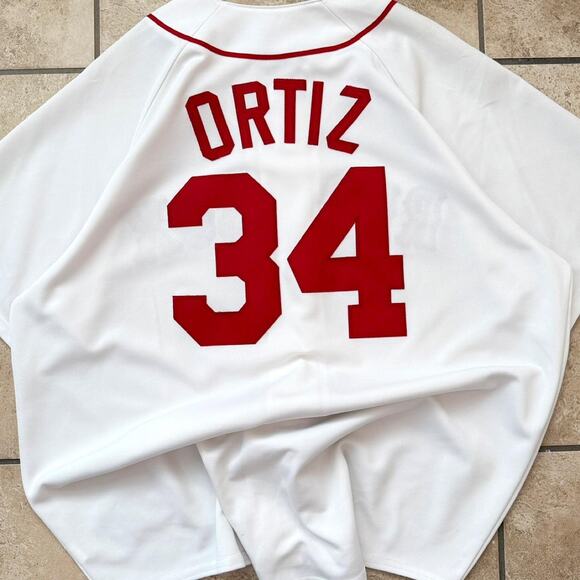 Majestic Athletic Other - Majestic MLB Boston Red Sox David Ortiz Big Papi Jersey - Size XL